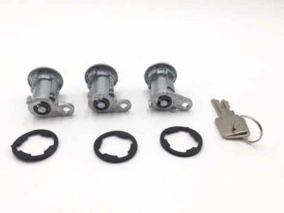 3 Set 8122874K3 Door Lock Cylinder Kits fit Jeep Cherokee,Wrangler CJ7