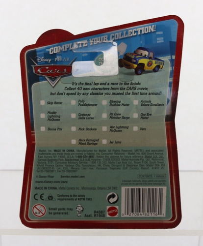 DISNEY PIXAR CARS FINAL LAP COLLECTION FILLMORE NEW NIP - Picture 3 of 3