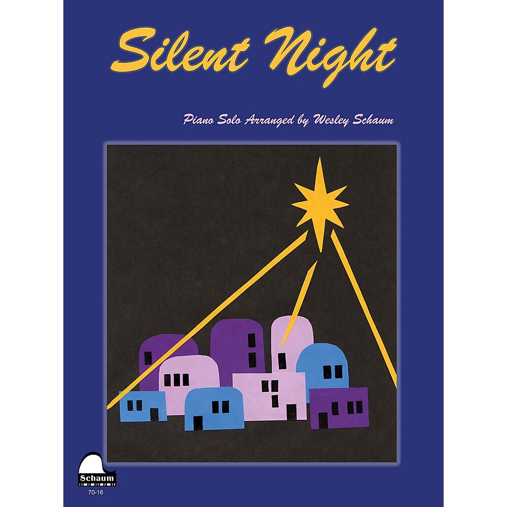 Обучающая серия фортепиано SCHAUM Silent Night в мягком переплете