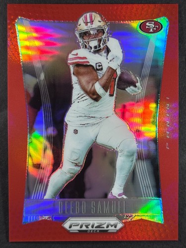 2024 Panini Prizm Deca Football Red Prizm /199 - Pick A Card - Complete Your Set - Picture 115 of 126