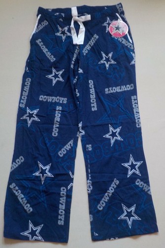 DALLAS COWBOYS WOMEN'S SLEEP LOUNGE SET T SHIRT PANTS SLIPPERS PAJAMAS S M L XL - Picture 3 of 5
