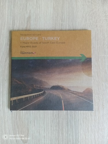 TomTom Navigationssoftware Ford MFD 2021 SD-Karte Europa Türkei + 2524931 - Bild 1 von 3