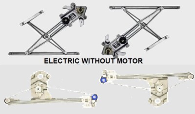 Isuzu P/U D-MAX 4DRS Mod 2002 07 13 Elektrischer Fensterheber 4 Stück ohne Motor