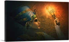 ARTCANVAS Nefertiti Ancient Egyptian Canvas Art Print