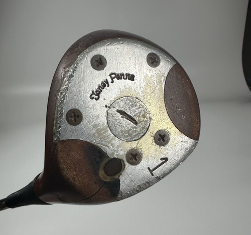 Toney Penna Golf Club Persimmon Wood 1 RH Stiff Flex Steel Shaft Dynamic 43" - Picture 3 of 12