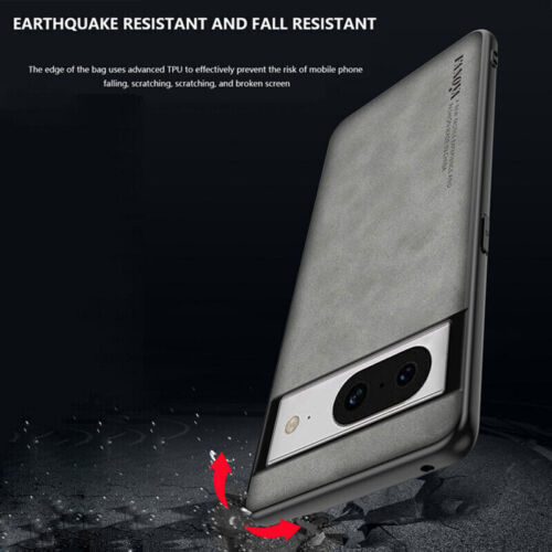 Für Pixel 7/8/6 Serie Hülle Leder Schutzhülle Case Handyhülle Lederhülle Cover - Bild 7 von 23