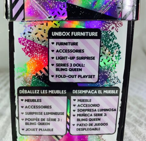 LOL Surprise Winter Chill Hangout Spaces Mobili Playset Bambola Bling Queen - Foto 7 di 9