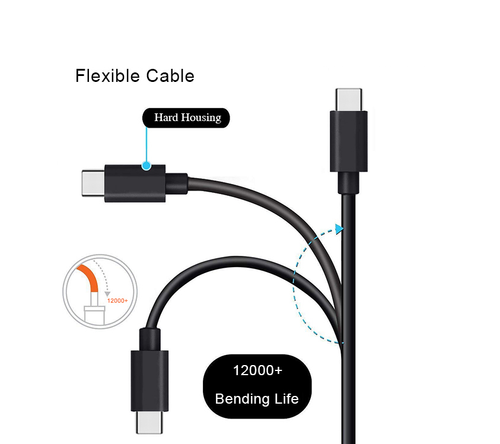 3 X Fast Charging Type C USB Heavy Duty Universal Phone Charger Data Cable Lead - 第 2/12 張圖片
