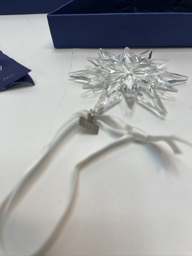 Swarovski 2011 Crystal 20th Anniversary Edition Christmas Ornament. Original box - Picture 5 of 12