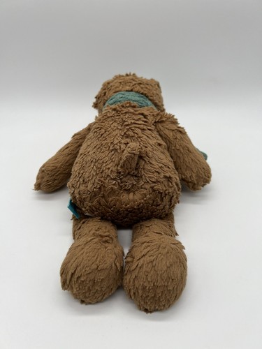 MANHATTAN TOY CO BRAUNER TEDDYBÄR GRÜN MÜTZE SCHAL STOFFTIER PLÜSCHTIER 2019 - Bild 4 von 7