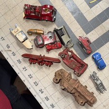 Broken Lot Antique 1930's Arcade Barclay Hubley And Others Read And See Photos