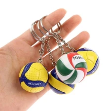 Volleyball Keychain Pvc Ornaments Business Volleyball Sport Gifts Beach Ball*