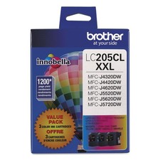 Brother LC2053PKS 1,200 Page-Yield Super High-Yield Ink - C/M/Y (3/Pack) New