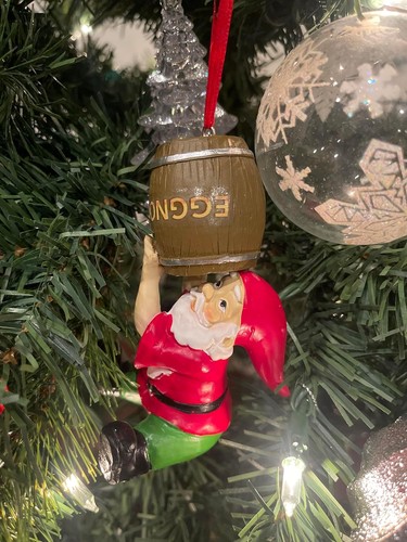 Wichtel Eierlikör Wichtel Ornament, 4 Zoll - Lustiger Weihnachtsschmuck, Urlaub... - Bild 3 von 7