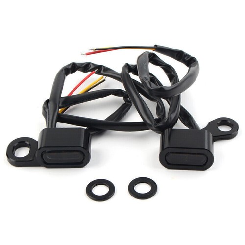 Luz de señal de giro delantera mini luz para modelos Harley Dyna 1999-2017 Sportsters - Imagen 2 de 4