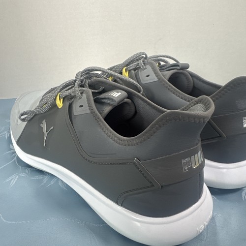 PUMA IGNITE FASTEN 8 PRO spikeless Golf Shoes size 13 194466-05 Gray - Picture 3 of 15