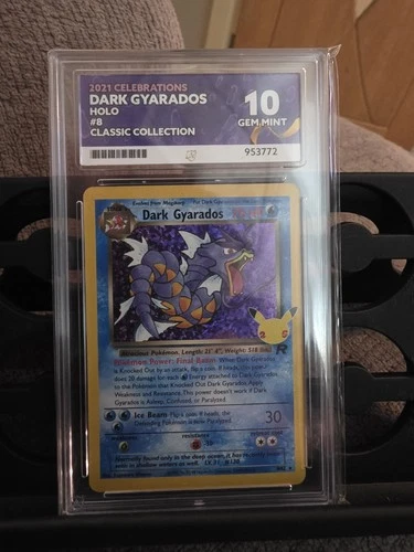 PERFECT SUBGRADES ACE 10 Dark Gyarados 8/82 Celebrations Collection Gem Mint