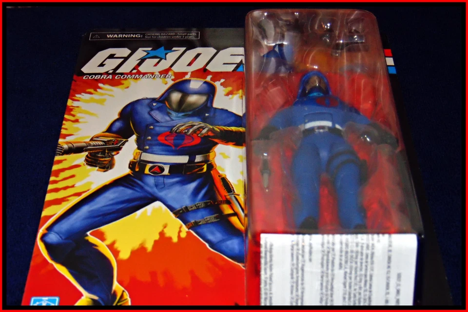 GI JOE CLASSIFIED RETRO SERIES COBRA COMMANDER + 2 COBRA TROOPERS LOT HASBRO MOC - Image 4 of 4