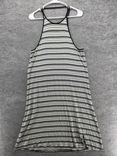 American Eagle Outfitters Dress Womens Large Striped Tank Midi Casual Summer
