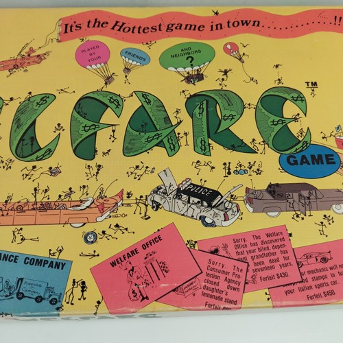 Vintage The Welfare Game "Welfare" Hottest Game In Town Board Game By Jedco - 第 3/24 張圖片