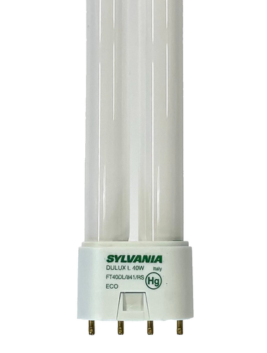 Sylvania 20586 FT40DL/841/RS/ECO 40W T5 2G11 4Pin 4100K Long Twin Tube CFL Lamp - Picture 4 of 5