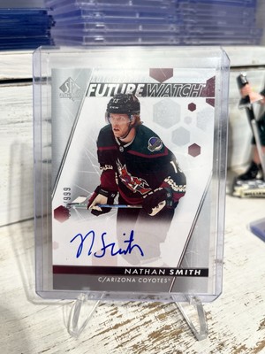 2022-23 SP Authentic - Autographed Future Watch Nathan Smith #135 /999 (AU, RC)
