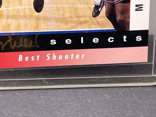 Michael Jordan 1992-93 Upper Deck Jerry West Selects Best Shooter #JW1 HOF C4 - Bild 10 von 14