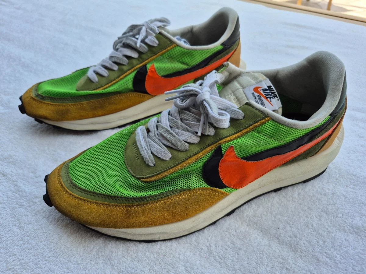 Nike sacai x LDWaffle Pine Green for Sale | Authenticity
