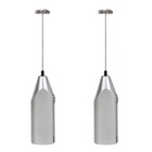 2Pcs Flour Mixer Coffee Shop Frother Handheld Electric Mixer Convenient Mixer