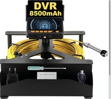 164FT Waterproof IP68 Sewer Camera w/ 4.3" Screen  DVR for Drain Pipe Plumbing
