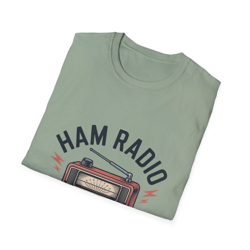 Ham Amateur Radio TShirt When All Else Fails Unisex Softstyle T-Shirt - Picture 36 of 121