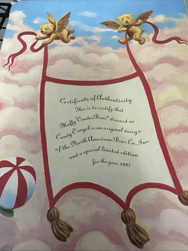 MUFFY VANDERBEAR - BOXED LIMITED EDITION - CANDY C'CANGEL - 1997 - - Bild 4 von 4
