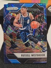 2016-17 Panini Prizm Base Prizms Blue Wave #251 Russell Westbrook /99