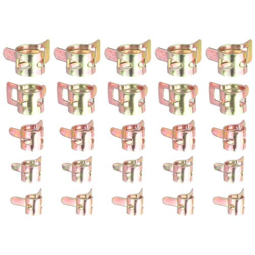 New Spring Clip Fastener For 5 6 7 8 9mm Fuel Line Hose Pipe Air Tube Clamps - Picture 9 of 17