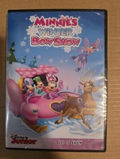 New Sealed Disney Junior Minnie's Winter Bow Show DVD Let It Snow