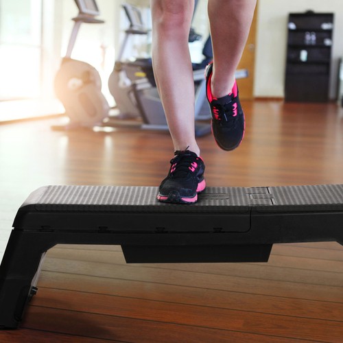 HolaHatha Multifunctional Fitness Aerobic Deck w/Internal Storage(Open Box) - Picture 12 of 12