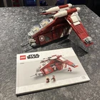 LEGO Star Wars: Coruscant Guard Gunship (75354) Ship And Manual No Box No Figs