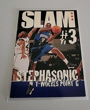 STEPHON MARBURY NBA ROOKIE CARD SKYBOX PREMIUM 1996-97 SLAM RC # 321 TWOLVES