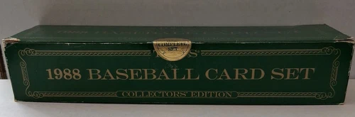 1988 Topps TIFFANY Baseball Complete Factory Sealed Set - 792 Cards