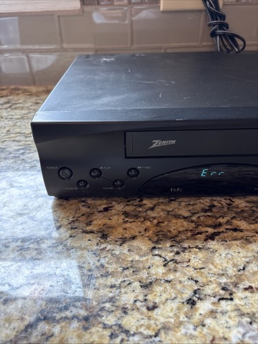 ZENITH Stereo Video Recorder VR4237HF VCR Plus With Remote For Parts - Error! - Picture 2 of 11