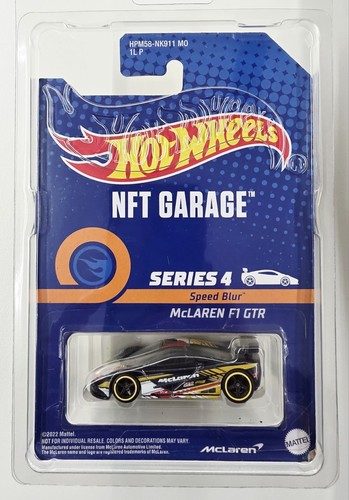 NEW Hot Wheels NFTH Garage Series 4 MCLAREN F1 GTR - Ultra Rare - Picture 3 of 4