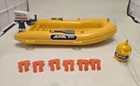 Playmobil Raft Kids Toy Alpha 800 Vintage With Buoy Motor and life vests