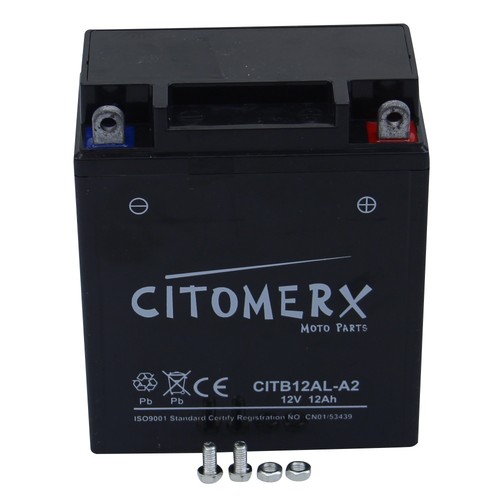 Batterie YB12AL-A2 12V 12AH für Yamaha XT 600 Z Tenere Typ 1VJ Bj. 86-87 - Picture 2 of 4