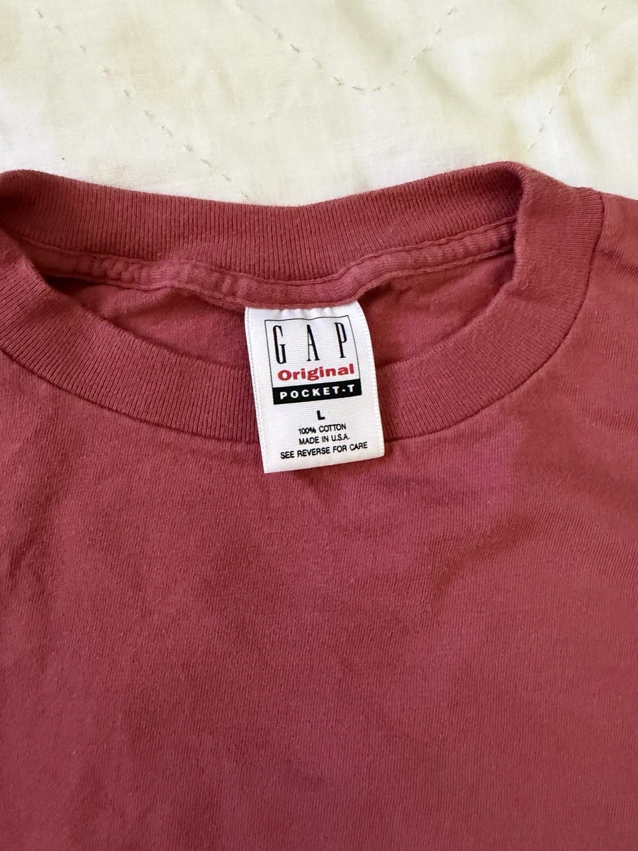 Gap Short Sleeve Red Shirts for Men for sale | eBay