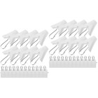 40 pcs Curtain Clip With Hook Hanging Clip Spring Curtain Clamp Hook Supply