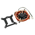 -Coppe CPU Radiateur HTPC Châssis Silencieux Ventilateur CPU Contrôle Température8674