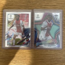 Ryan Gravenberch Future Stars + RC Steve Aoki  Ajax - 2021/22 Topps Chrome UCL