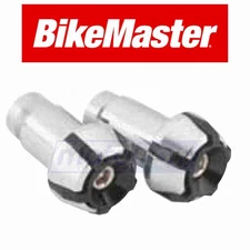 BikeMaster 02-0901BS Anti-Vibration Bar Ends for Control Handlebars & eh
