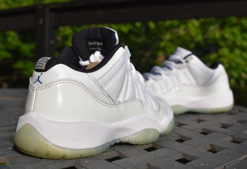 Nike Air Jordan 11 Retro Low GS 'Legend Blue' 2021 528896-117 Juvenil Talla 4Y - Imagen 6 de 11