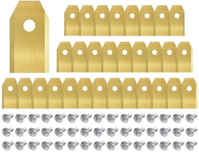 30x Titan Ersatz Messer Klingen für Gardena Sileno Life 750 City 250 Minimo 250